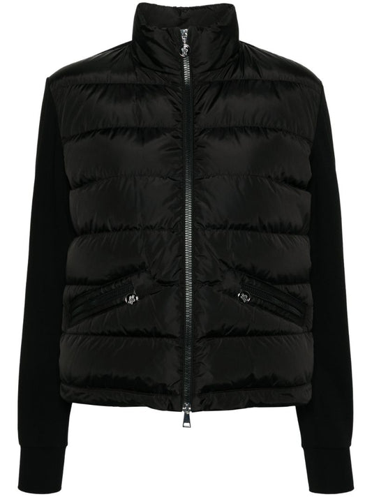 Black High-neck Quilted Jacket