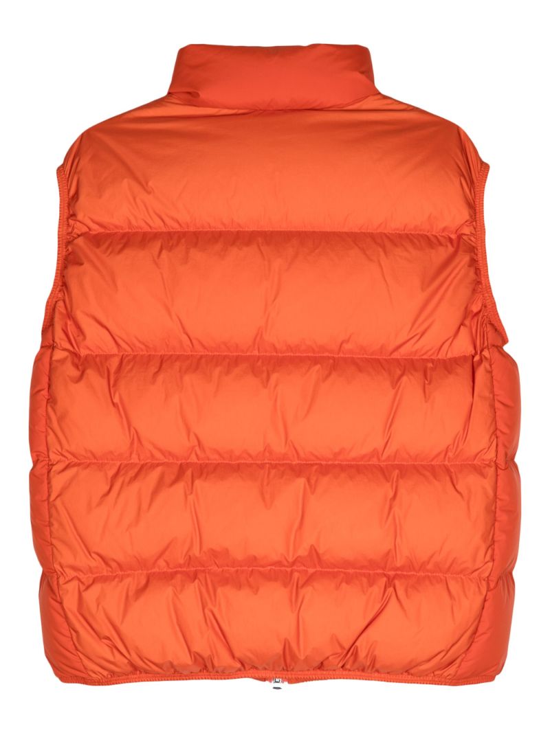 Orange Almaz Down Gilet