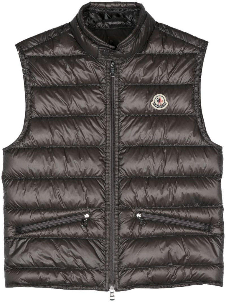 Grey Gui Quilted Gilet