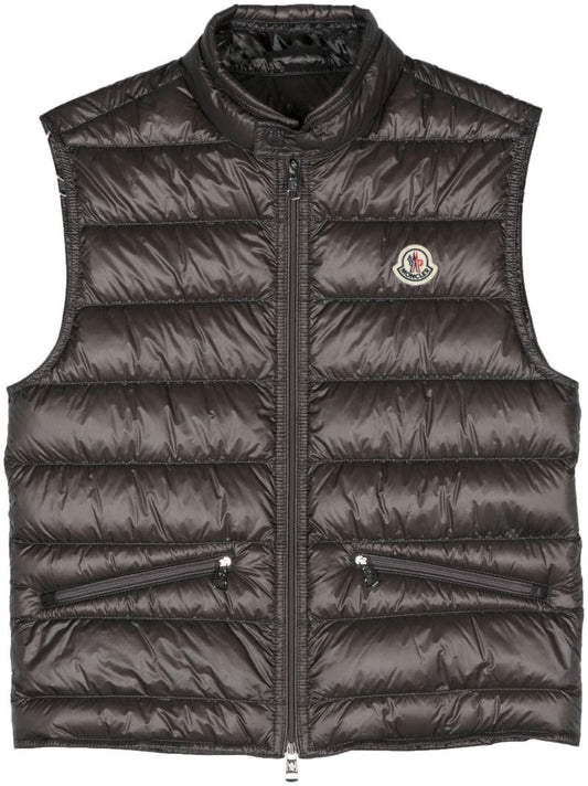 Grey Gui Quilted Gilet