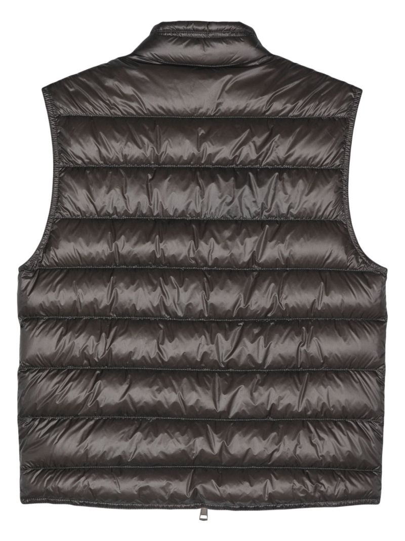 Grey Gui Quilted Gilet