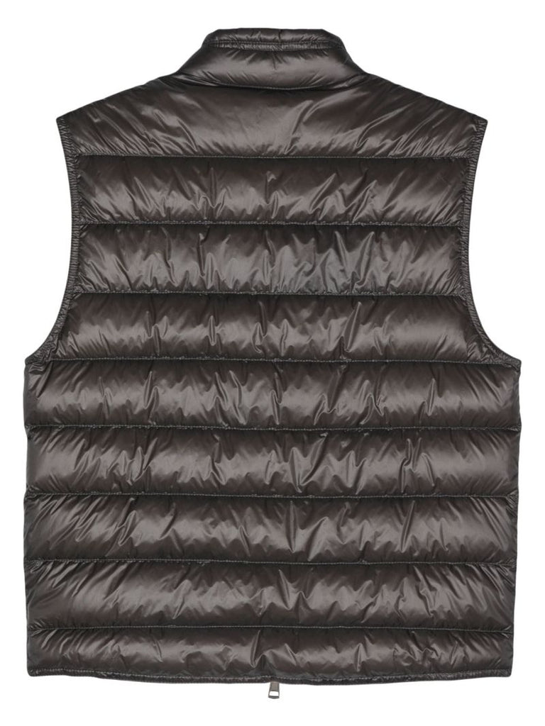 Grey Gui Quilted Gilet