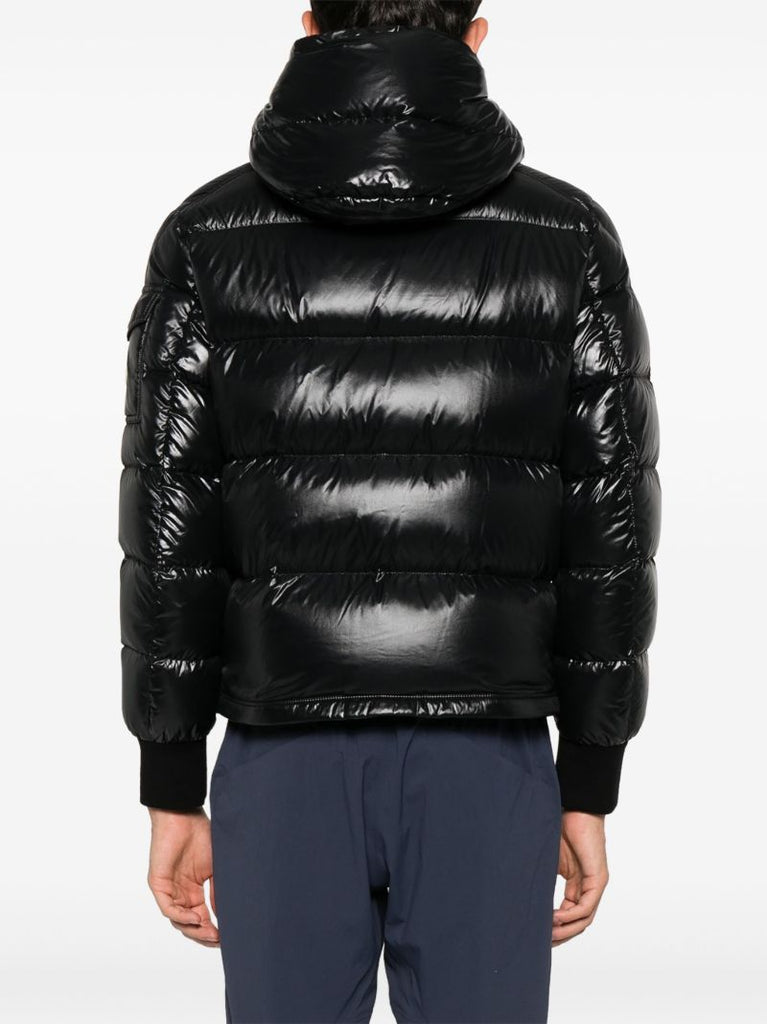 Black Maljasset Hooded Down Jacket