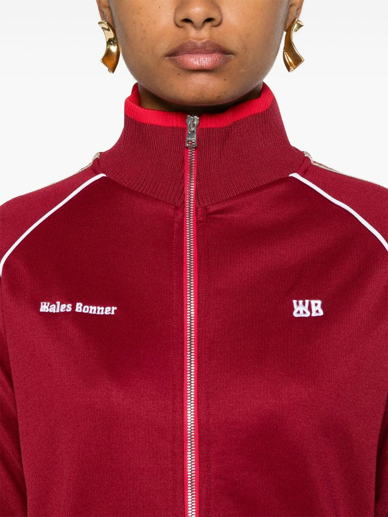 Logo Print Bomber Jacket