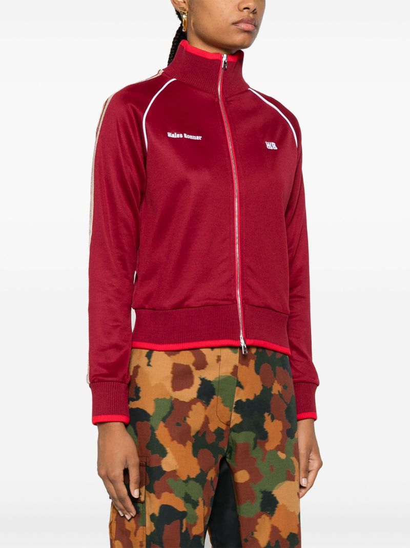 Logo Print Bomber Jacket