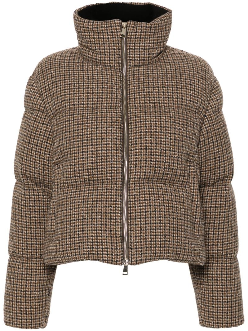 Brown Seboune BouclÃ_x0083_Â© Down Jacket