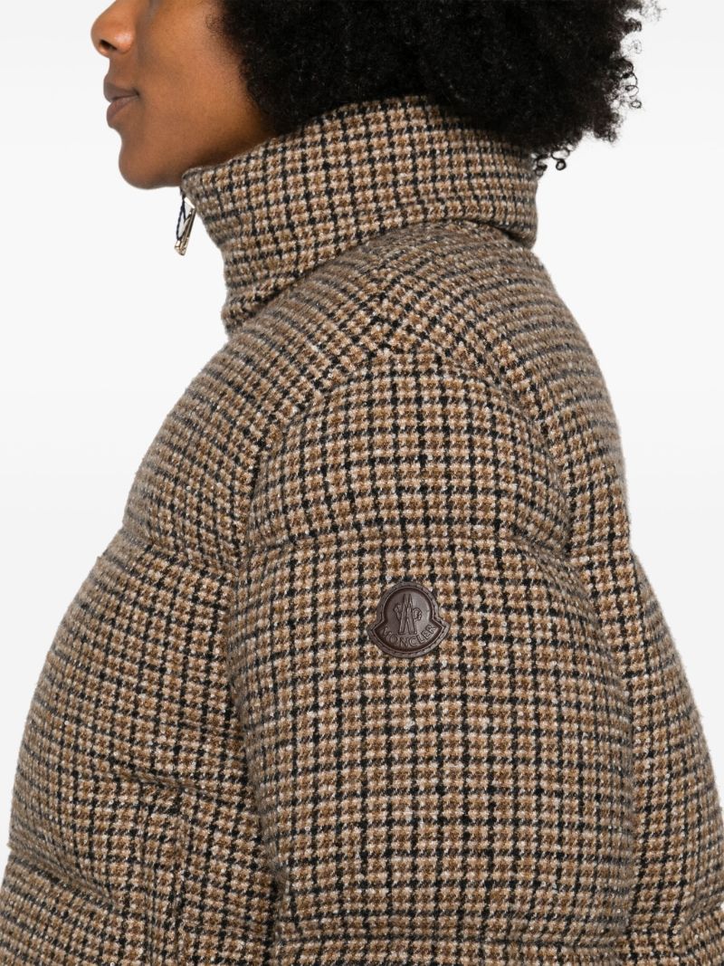 Brown Seboune BouclÃ_x0083_Â© Down Jacket