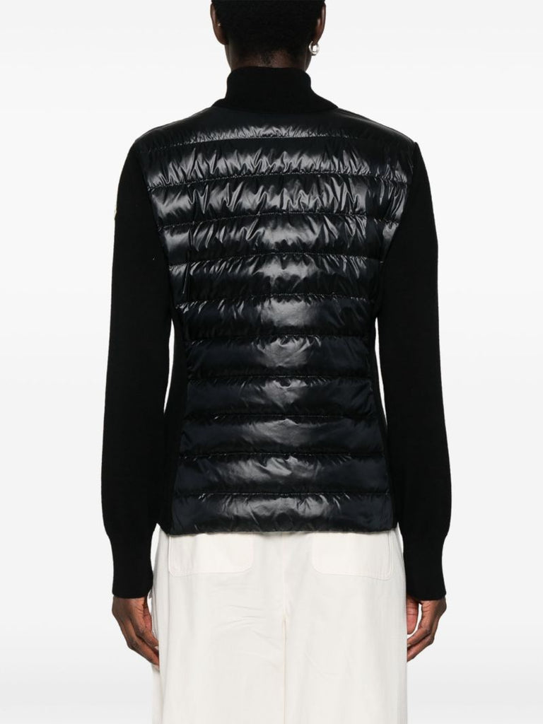 Black High-neck Quilted Jacket