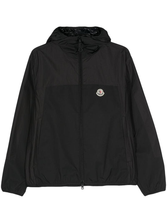 Black Kona Hooded Windbreaker