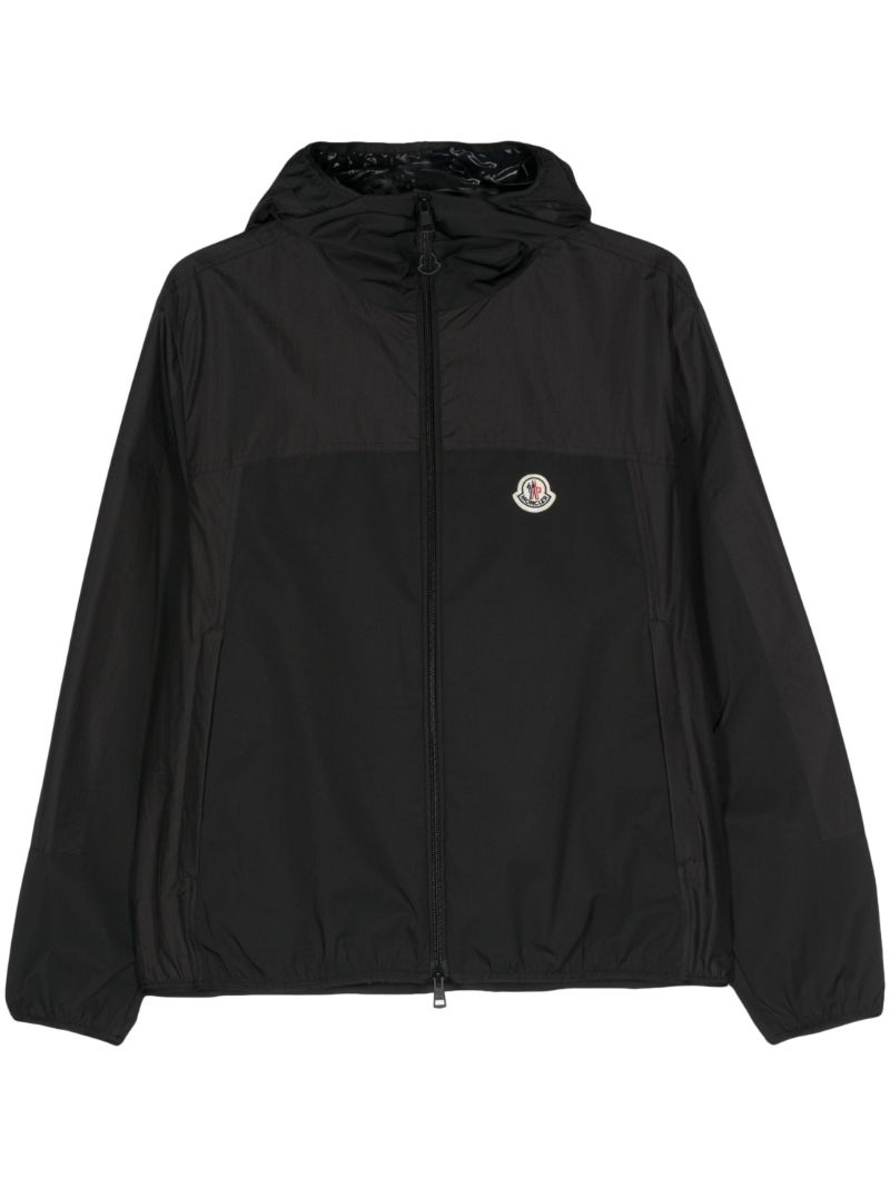 Black Kona Hooded Windbreaker
