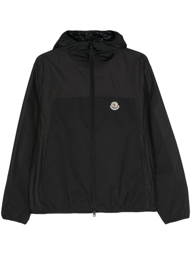 Black Kona Hooded Windbreaker