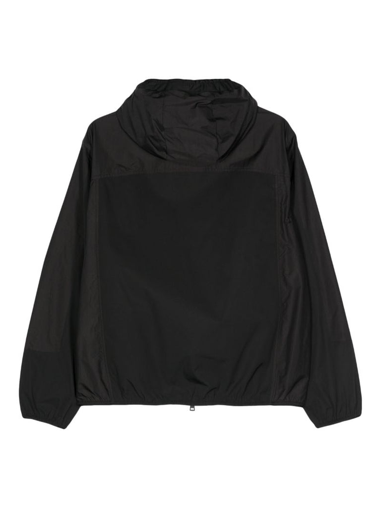 Black Kona Hooded Windbreaker