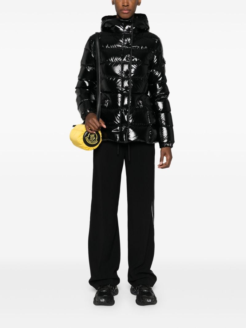 Black Straight-leg Track Pants