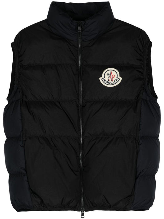 Black Almaz Down Gilet