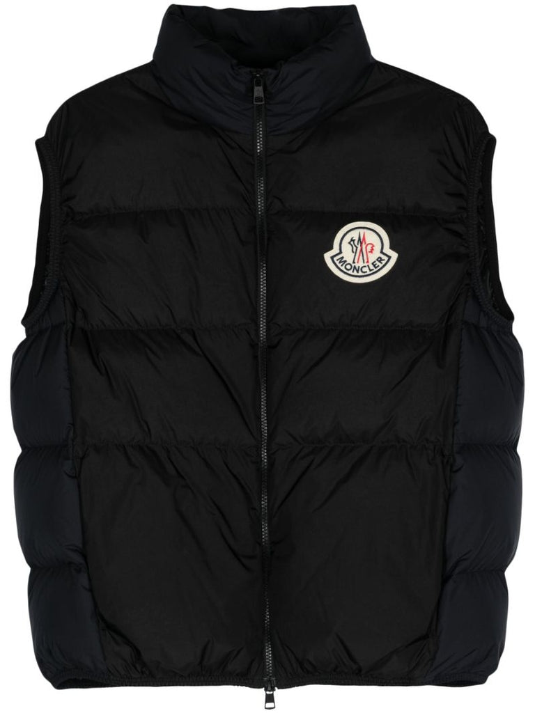 Black Almaz Down Gilet