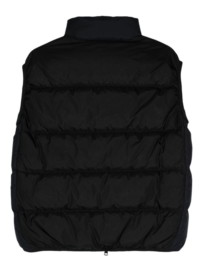 Black Almaz Down Gilet