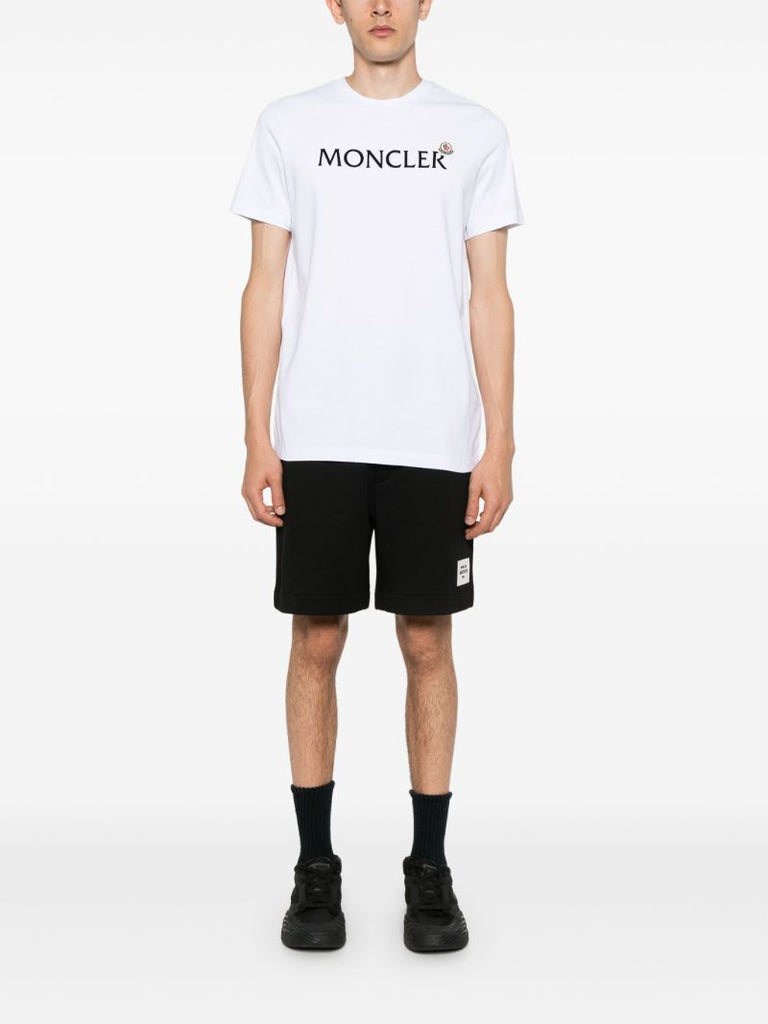 Black Logo-applique Track Shorts