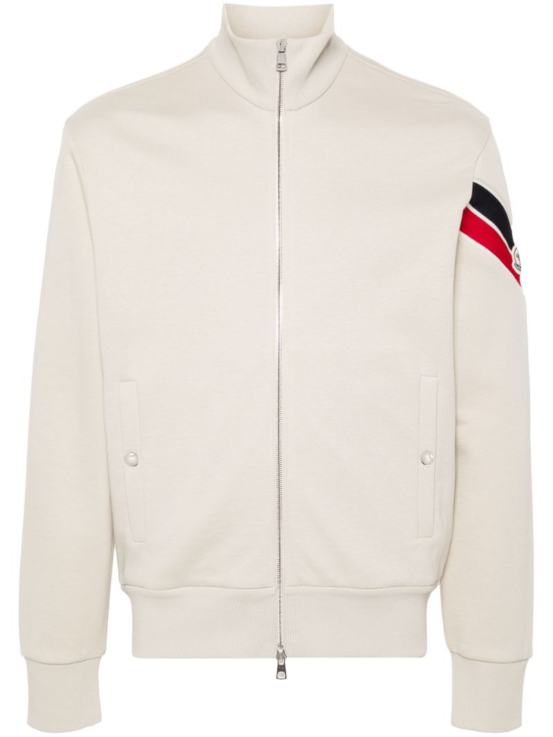 Neutral Zip-up Track Jacket