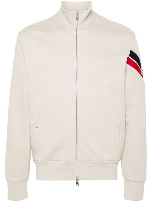 Neutral Zip-up Track Jacket