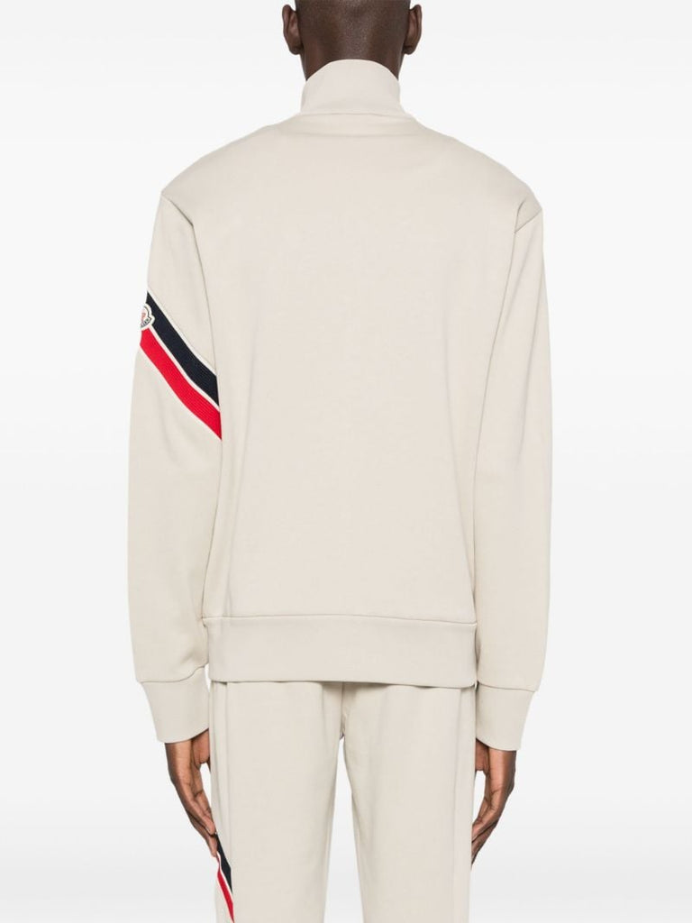 Neutral Zip-up Track Jacket