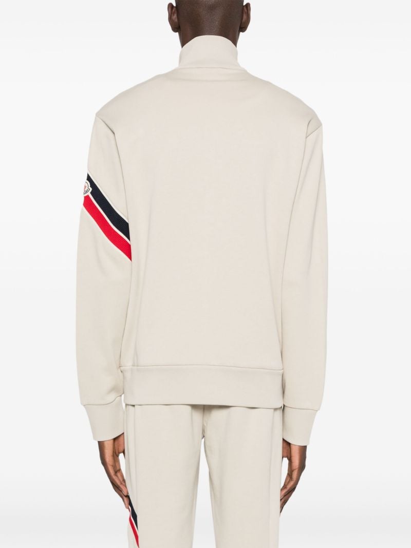 Neutral Zip-up Track Jacket