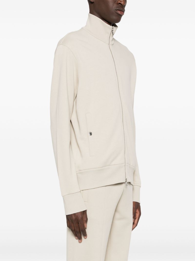 Neutral Zip-up Track Jacket