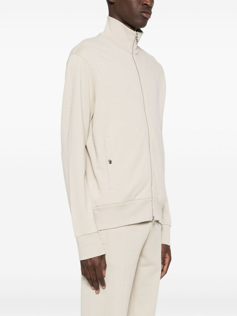 Neutral Zip-up Track Jacket
