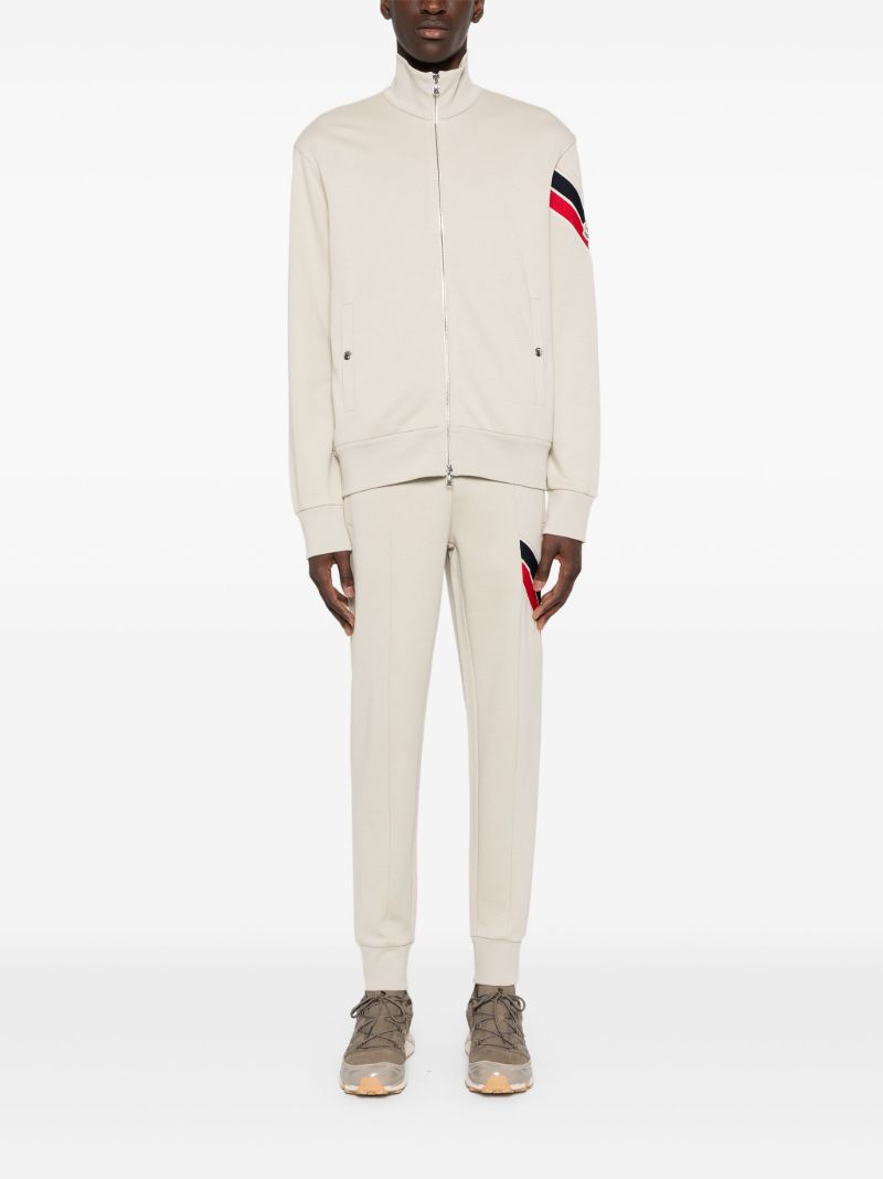 Neutral Zip-up Track Jacket