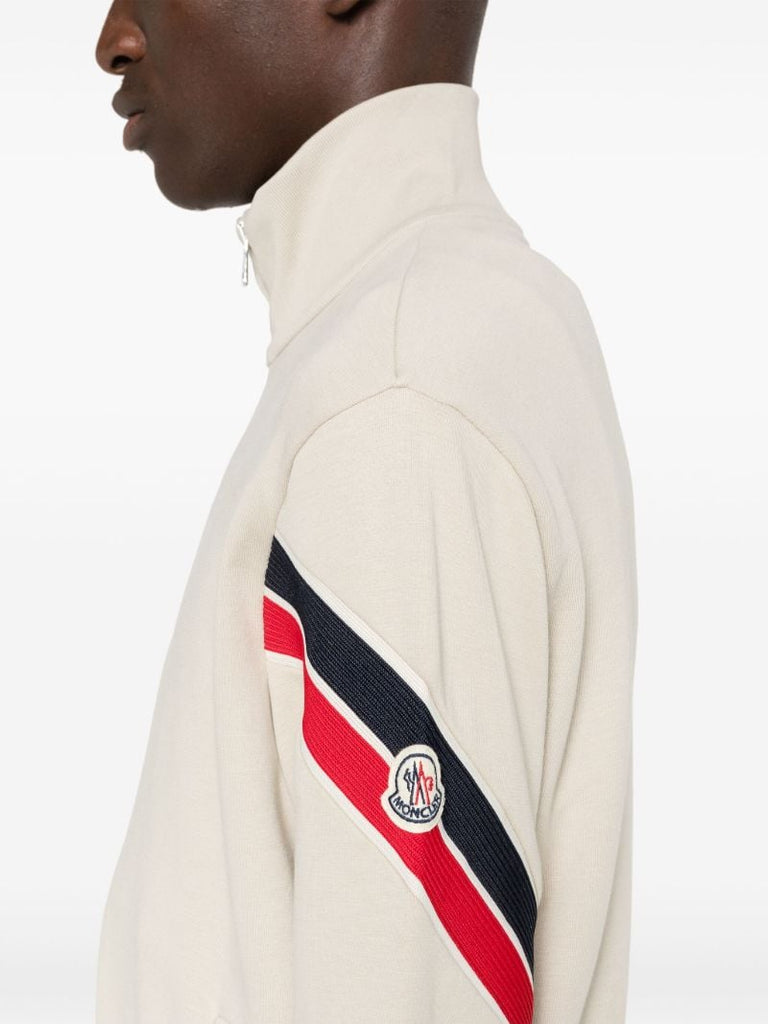 Neutral Zip-up Track Jacket