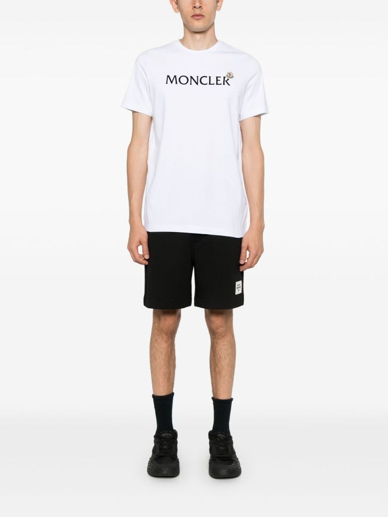 White Logo-print Cotton T-shirt