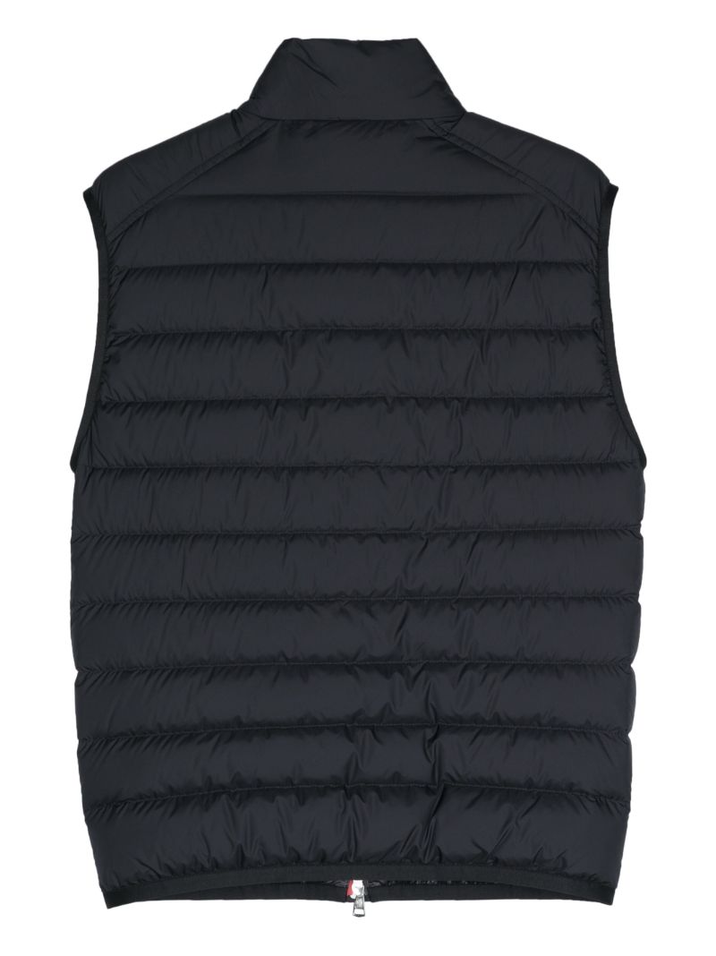 Blue Rabuons Quilted Gilet