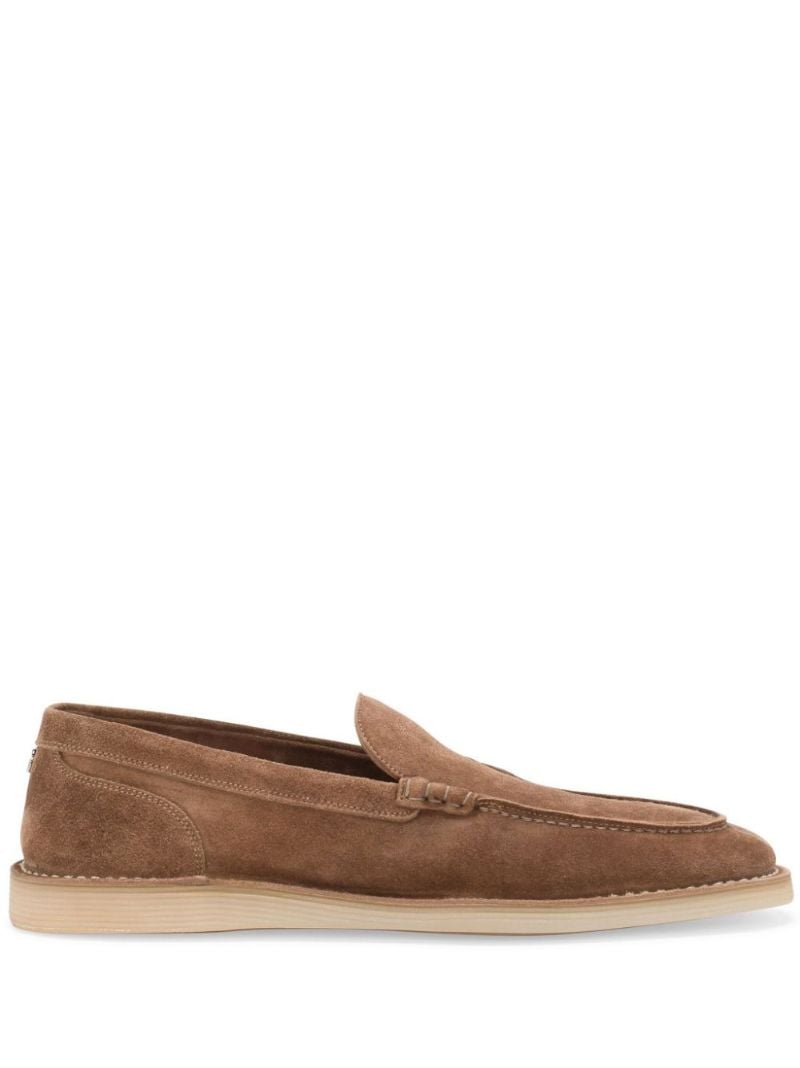 Suede Loafers
