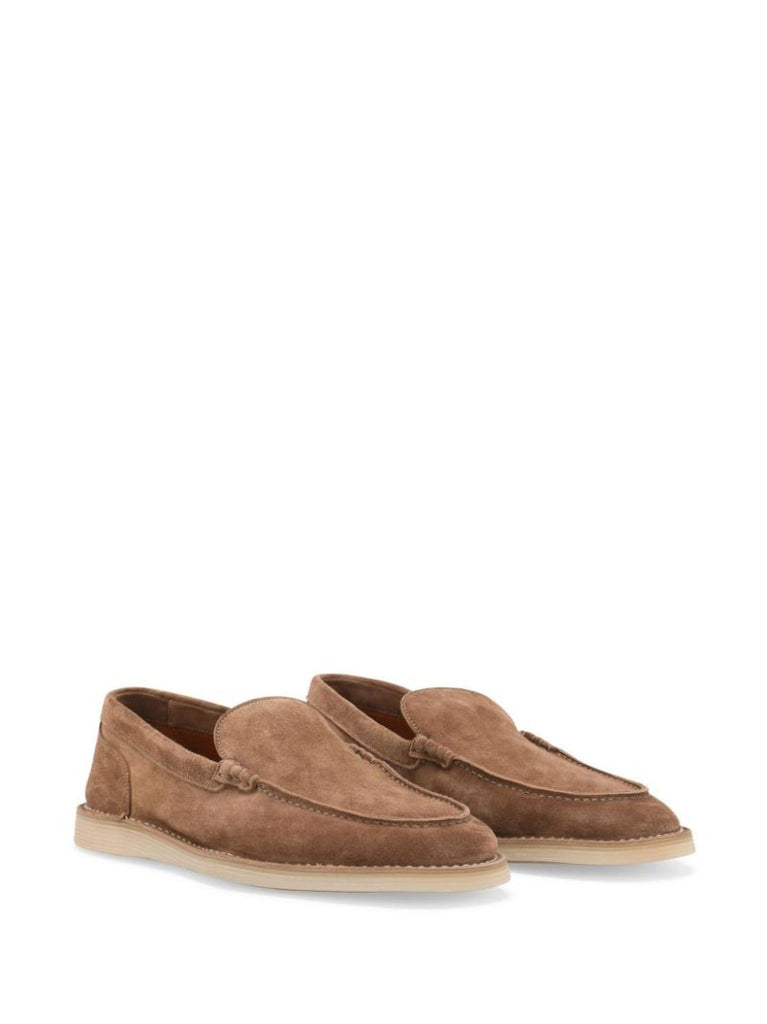 Suede Loafers