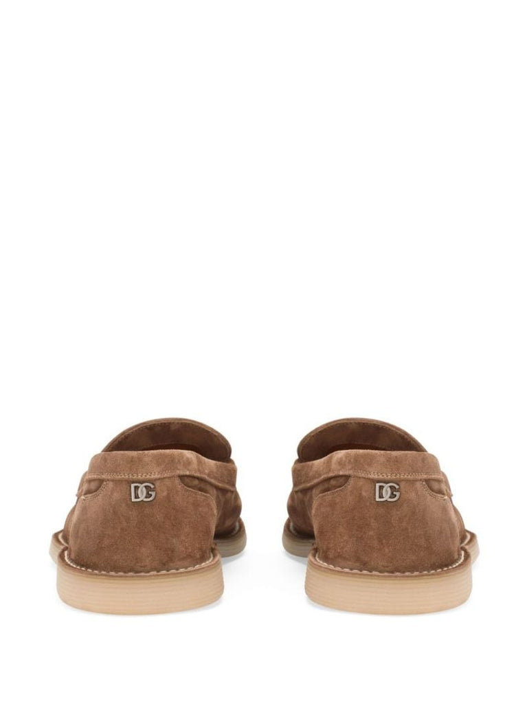 Suede Loafers