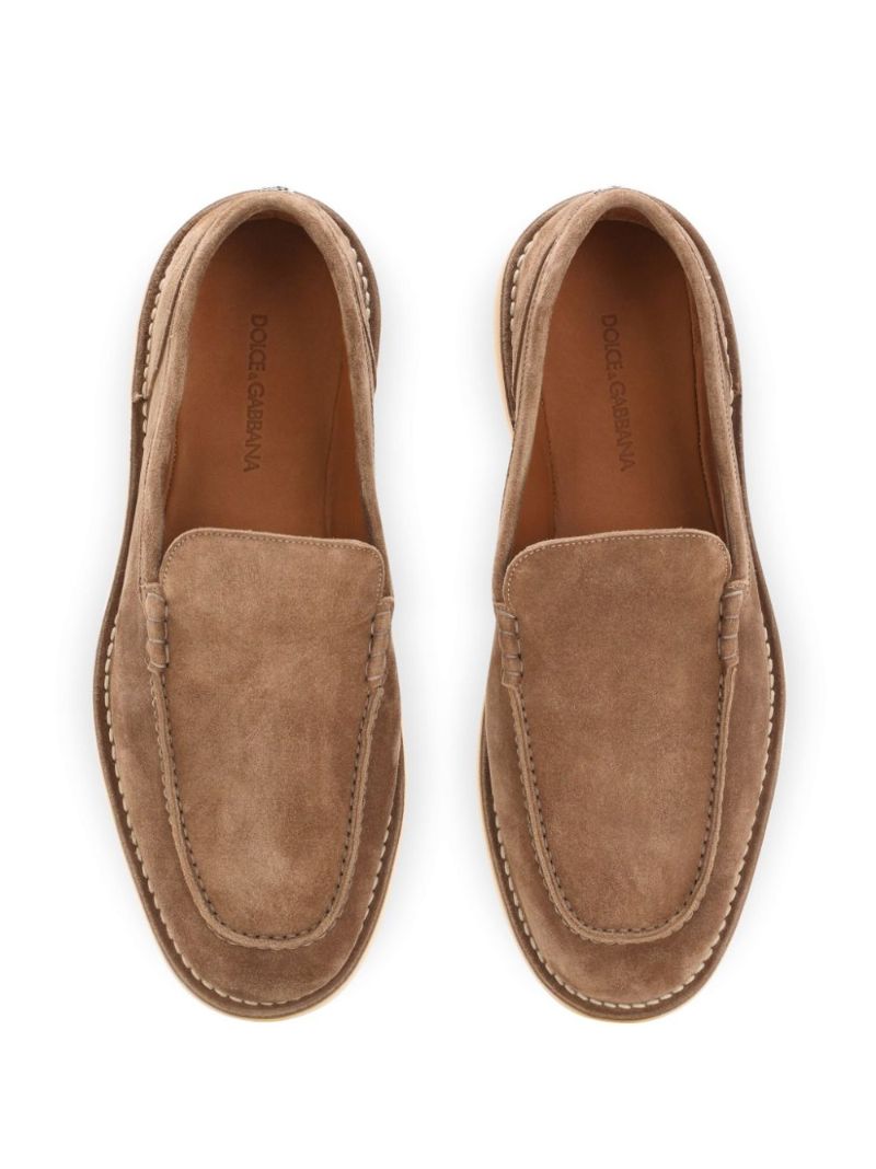 Suede Loafers