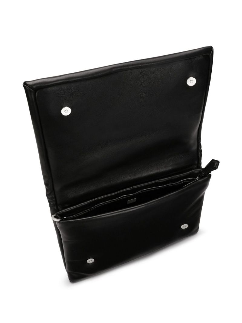 Logo Print Shoulder Bag