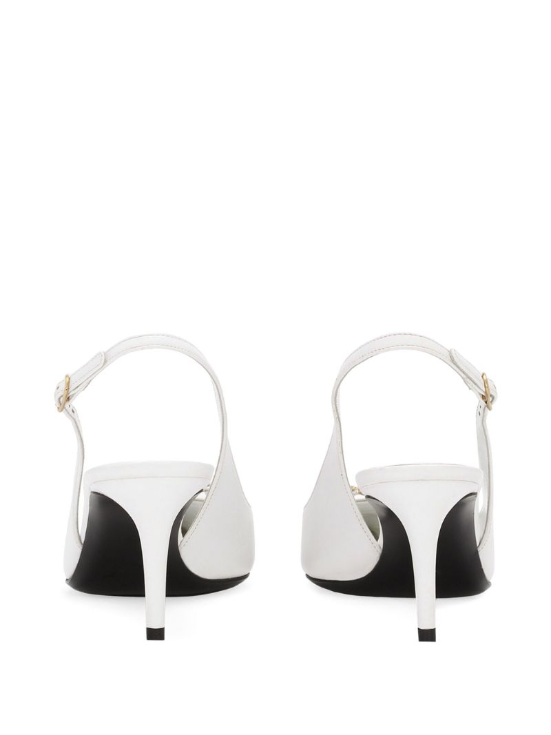 60mm Dg Leather Pumps