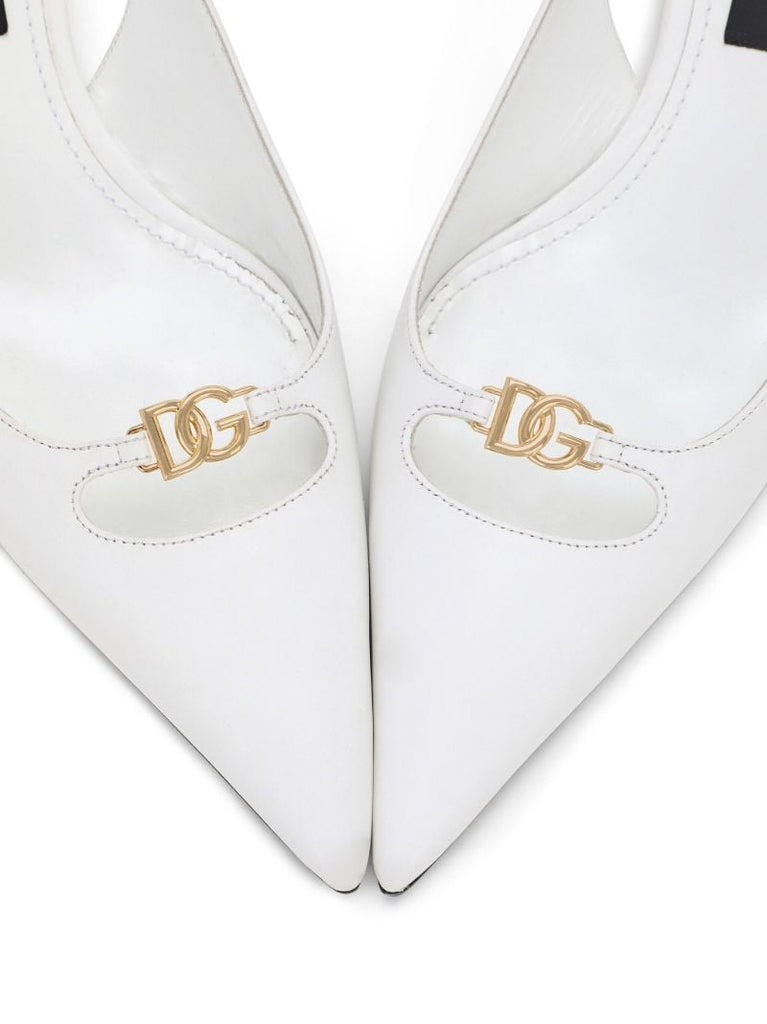 60mm Dg Leather Pumps
