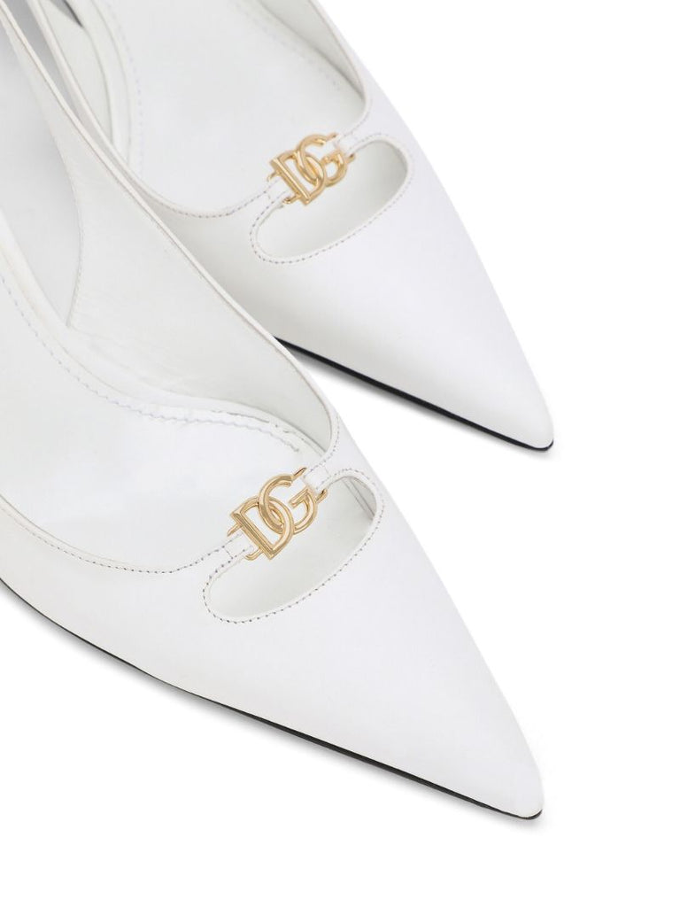 60mm Dg Leather Pumps