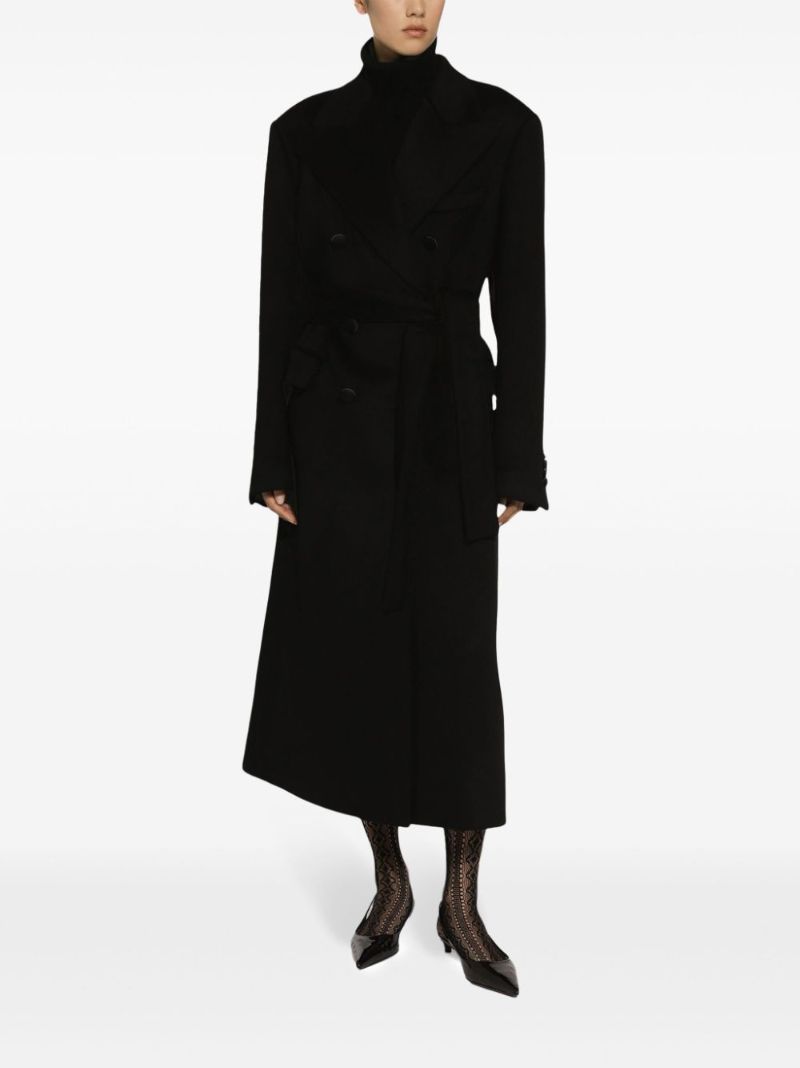 Double-breasted Cashmere Coat