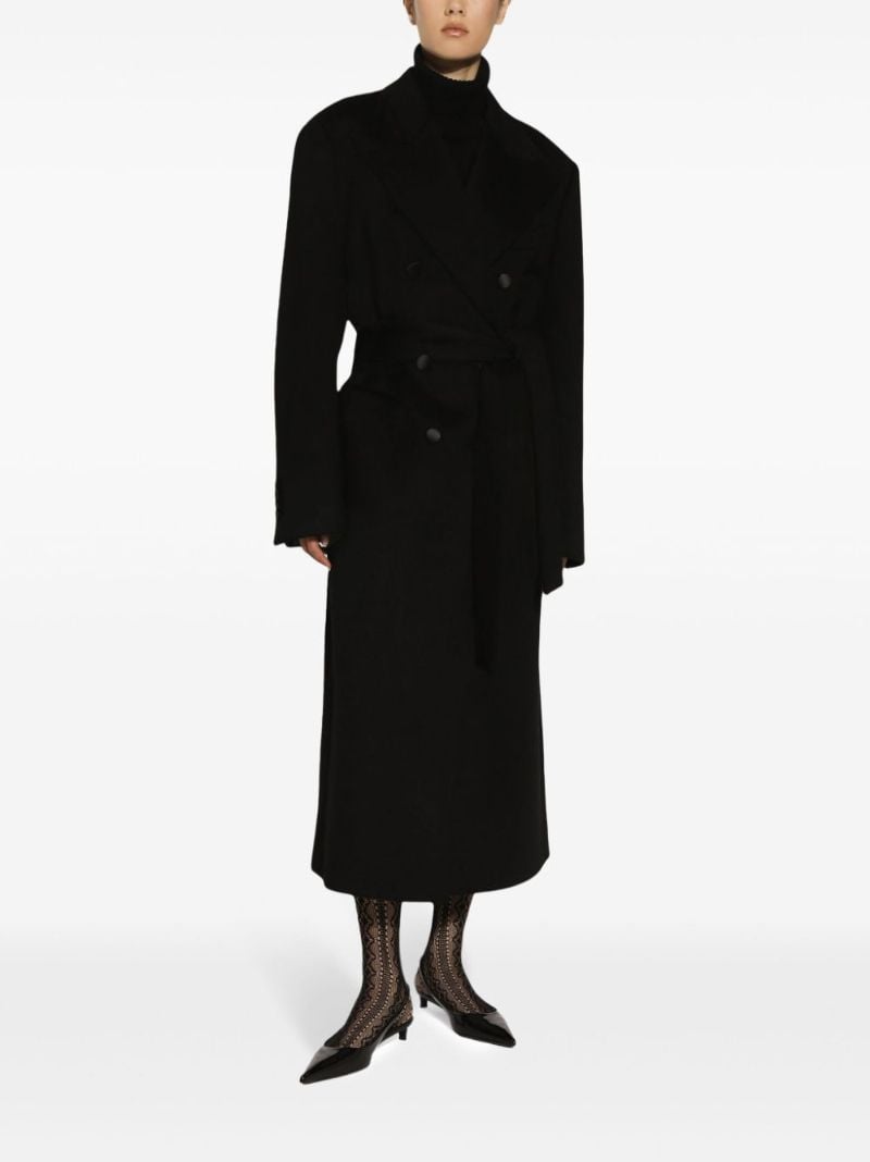 Double-breasted Cashmere Coat