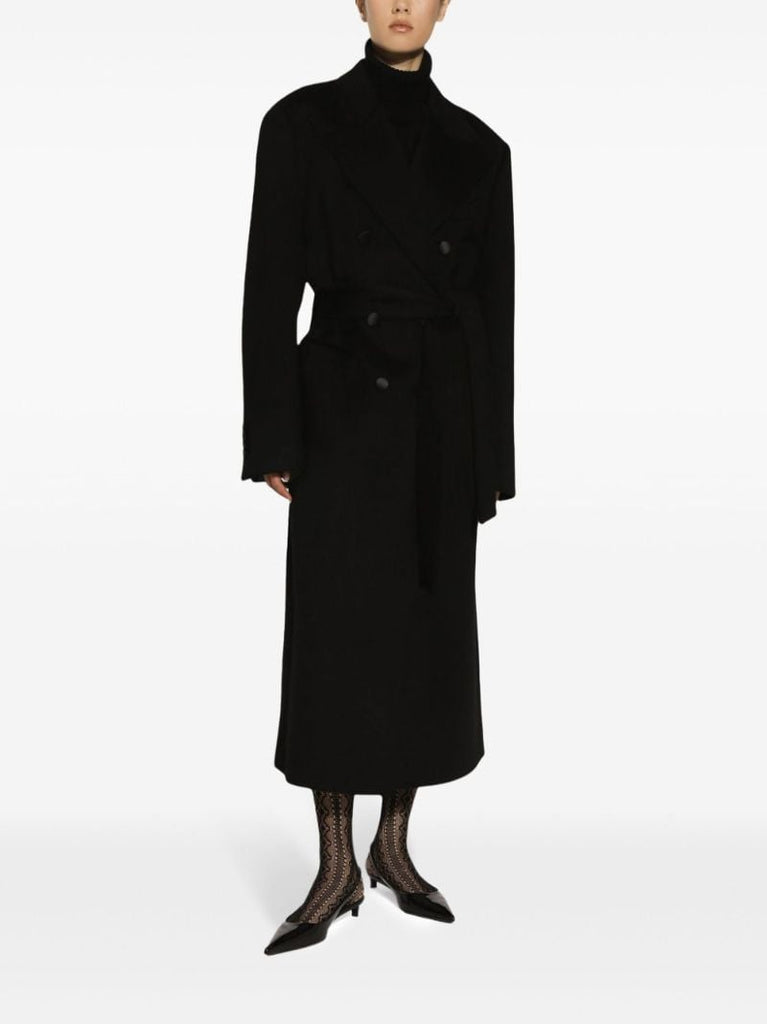 Double-breasted Cashmere Coat
