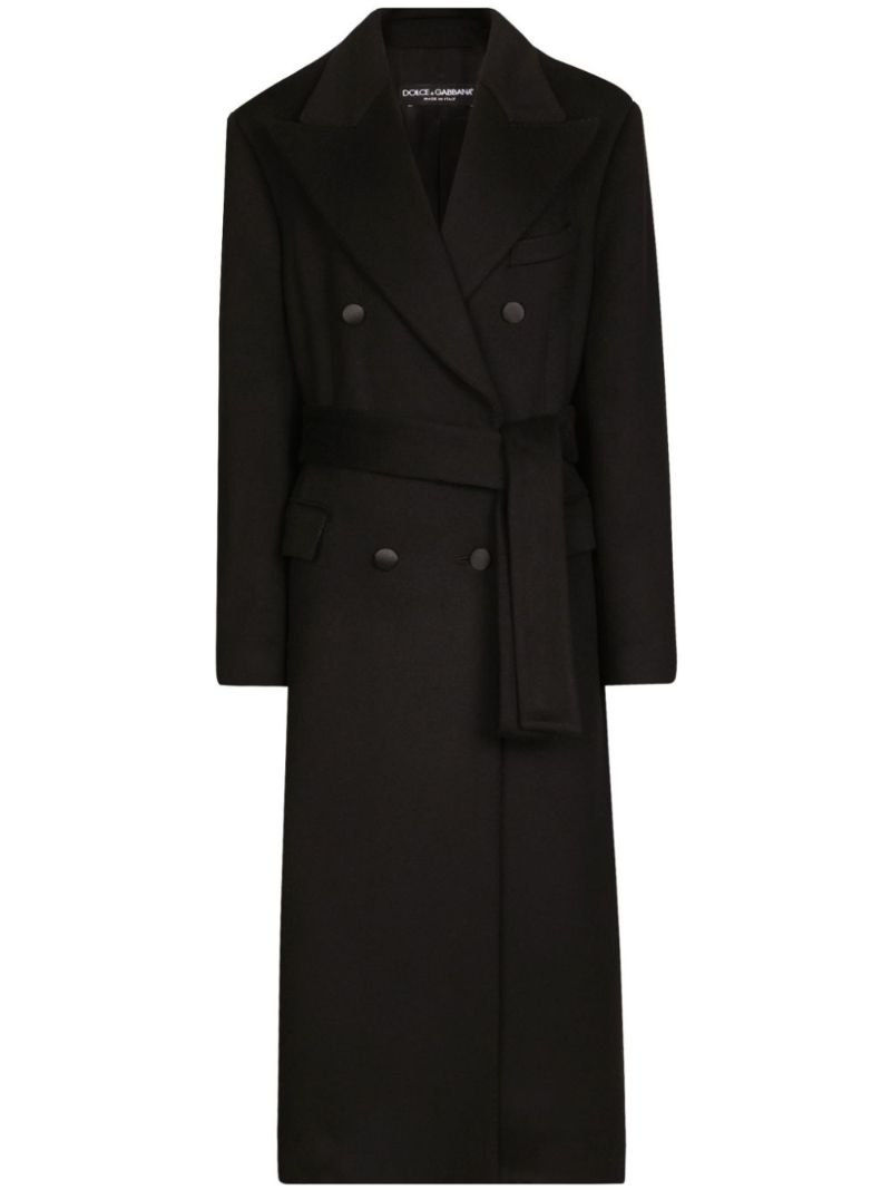 Double-breasted Cashmere Coat