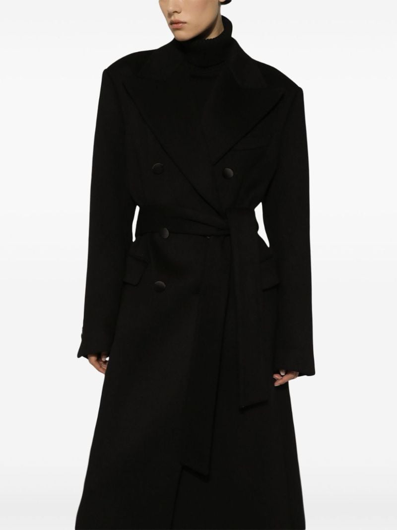 Double-breasted Cashmere Coat