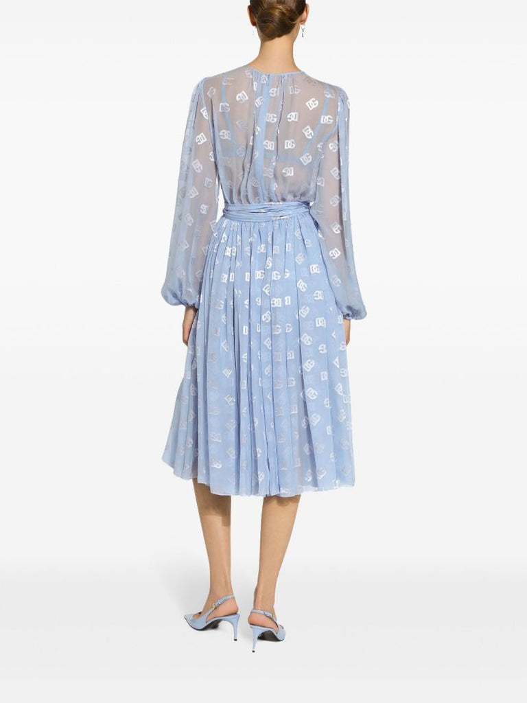 DÃ_x0083_Â©vorÃ_x0083_Â© Crepe-de-chine Midi Dress