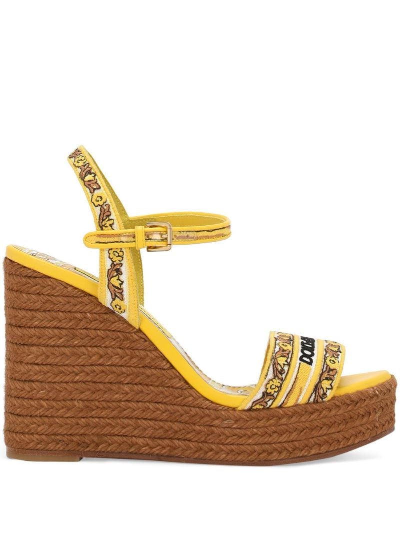 Majolica Wedge Espadrilles