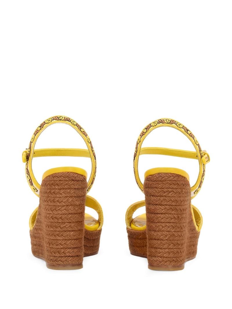 Majolica Wedge Espadrilles