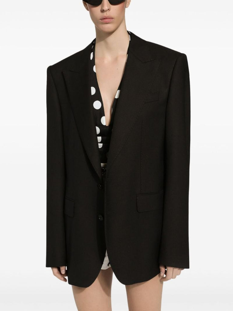 Single-breasted Wool Blazer