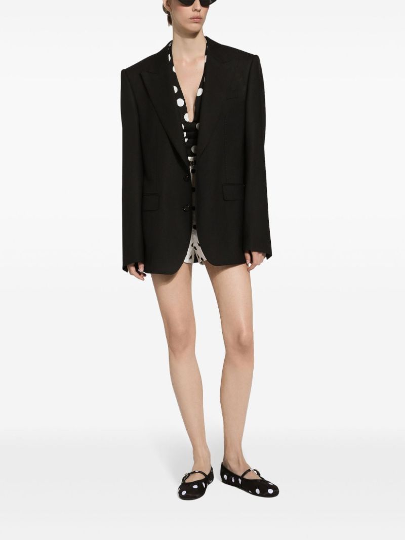Single-breasted Wool Blazer