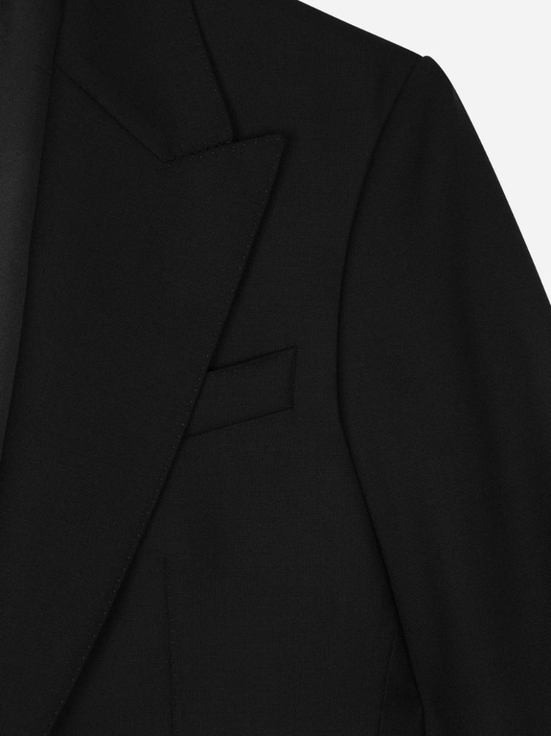 Single-breasted Wool Blazer